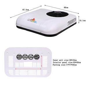 [Hot Item] Universal 12V Air Conditioner Electric Compressor Under Dash Car Universal Air Conditioning for Vehicle