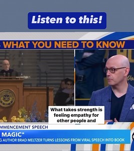 Good Morning America 3 lets me talk Make Magic — and the benefits of empathy. “If you really want to shock the world, unleash your kindness.” Full interview here: https://www.youtube.com/watch?v=nQamGUE9Y-A. Buy Make Magic here: https://bit.ly/MakeMagicM. #inspiration #goodmorning #bookstagram #kindness | Brad Meltzer