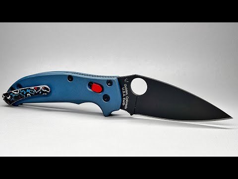 AWT Applied Weapons Technologies Spyderco Manix 2 Scale Install and Other Modifications.