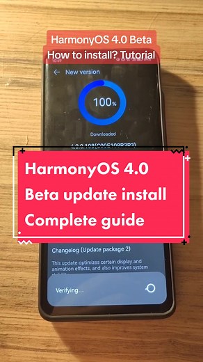 Complete Guide to Install HarmonyOS 4.0 Beta on Huawei Phone