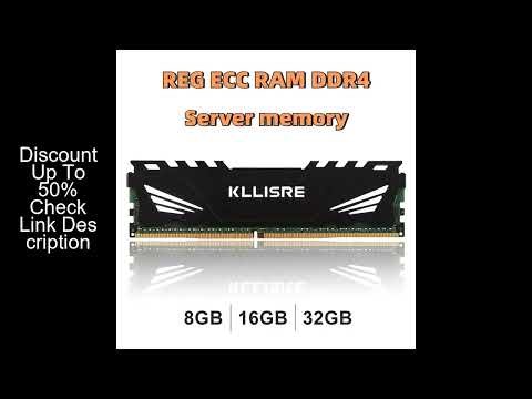 Used ECC Memória DDR4 8GB 16GB 32GB Server memory 2133 2400 2666MHz REG ECC Ram