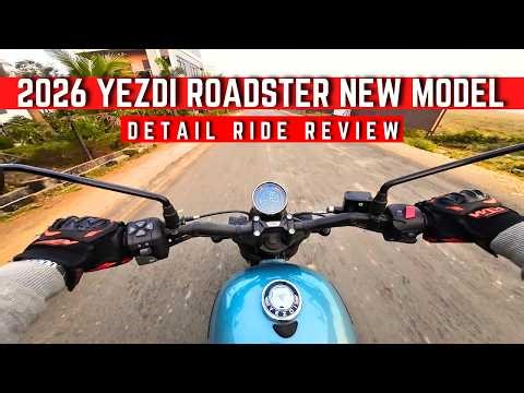 All New 2026 Yezdi Roadster Ride Review | Better than Royal Enfield Classic 350 ??