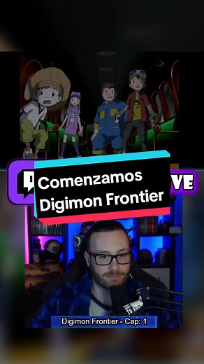 Comenzamos Digimon Frontier: Reacción en Directo
