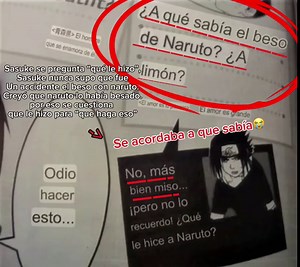 Tensión y amistad entre Naruto y Sasuke