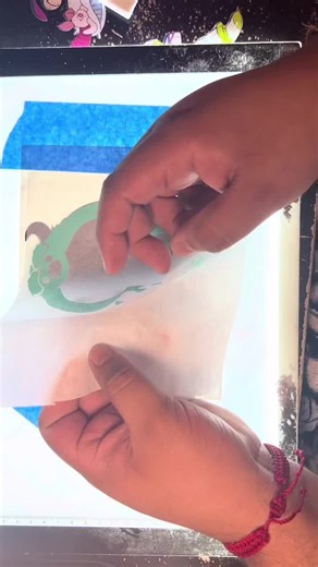 Layering Stitch Decal Inspired by Monster Inc