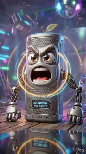 Bluetooth speaker Box #animation #dailyfacts #3danimation #viral #motiongraphics #characterdesign