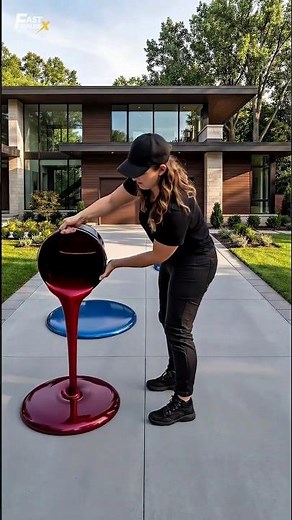 INSANE Luxury Epoxy Driveway Transformation! Full Process Reveal 🤯