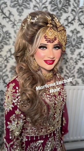 Stunning Bridal Hair Inspiration for Pakistani Weddings