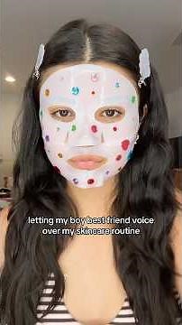 letting my boy best friend voice over my skincare routine 😳