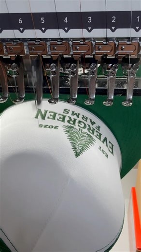 From Idea to Hat in 1 Week 🤯 | BAI Vision Embroidery Machine #shorts