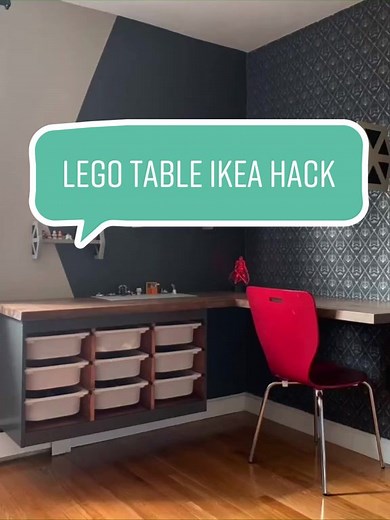 Creative Ikea Hack for Lego Storage