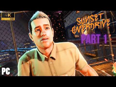 Sunset Overdrive - 4K Gameplay Part 1