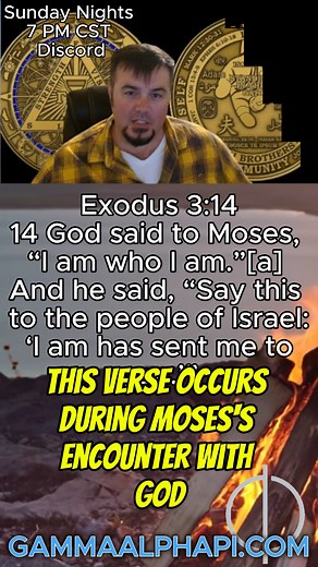 The Burning Bush Secret Everyone Missed (The Name ‘I AM’) In one of...