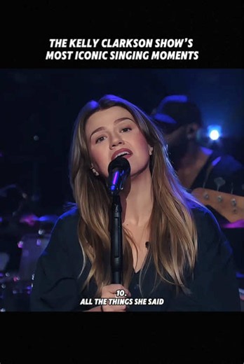 Kelly Clarkson Show iconic singing moments