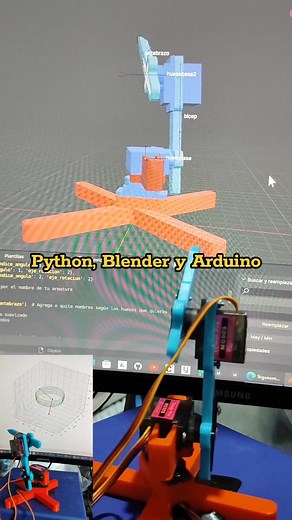 Simulación 3D de Brazo Robótico con Arduino y Python