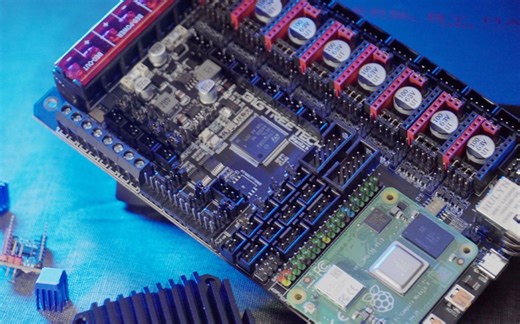 【3D打印】为Klipper固件而生，必趣Manta 3D打印机主板上手