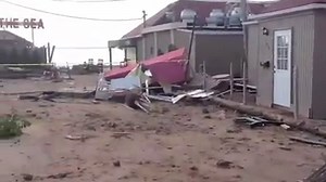 Five years ago, Ben Mancuso captured the storm surge as it swept through Puglia by the Sea, his Annadale restaurant. (Video courtesy of Ben Mancuso/ Edited by Steve Zaffarano) | Staten Island Advance