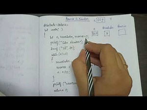 Reverse a number || Palindrome in C || C Programming