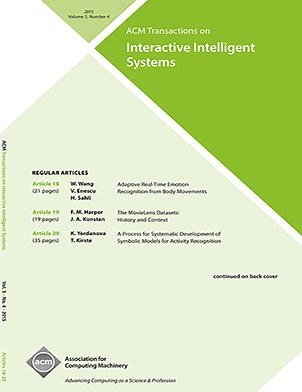 The MovieLens Datasets: History and Context: ACM Transactions on Interactive Intelligent Systems: Vol 5, No 4