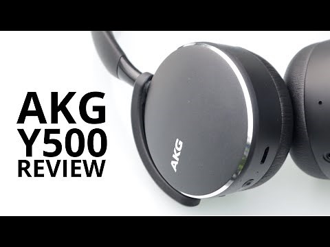 AKG Y500 REVIEW - My favorite on ear headphones for less than $100
