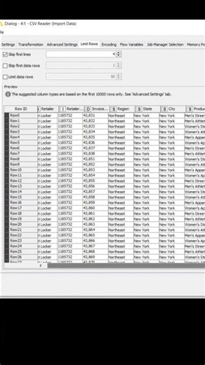 تنظيم الصفوف في برنامج KNIME 📊: السر لترتيب بياناتك بسهولة!