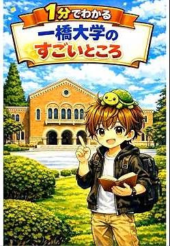 【1分でわかる大学紹介】一橋大学編