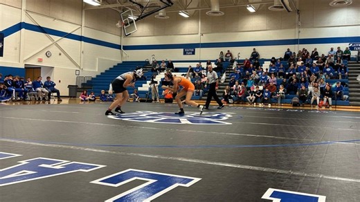Plainwell girls wrestling hosts first dual meet in school history