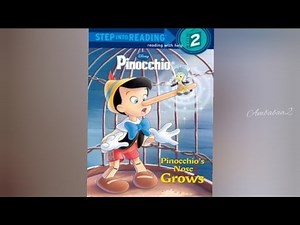 Pinocchio's Nose Grows by Barbara Gaines Winkelman. / Disney Pinocchio. /Read Aloud Book./ ambabaa2.