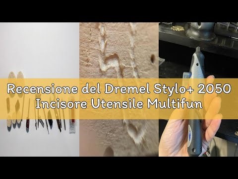Recensione del Dremel Stylo+ 2050 Incisore Utensile Multifunzione Rotativo per Decorazione, 15 Acces