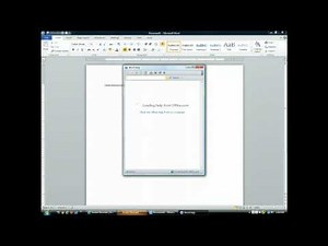Exploring the Word Program Window