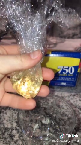 How to make homemade jelly fruit candies! #fyp #foryoupage #foryou #jellyfruitcandies #homemadejellyfruitcandies #collegehacks #WhatWouldHarleyDo