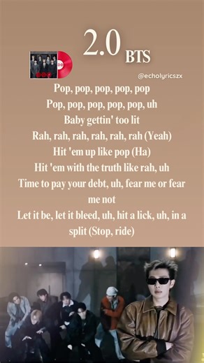 Time to pay your debt 💸 -RM (2.0 Lyrics) #bts #kpop #arirang #lyrics #2.0bts #rm #jungkook #suga