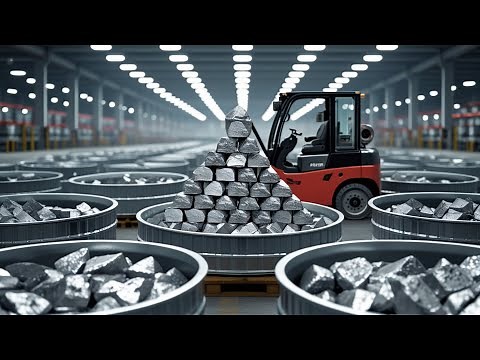 How Over 320,000 Tons of Titanium Is Made Each Year In Modern Factories