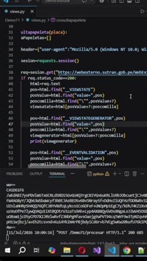 Scraping SUTRAN con Python 🚀 | Consulta Individual y Masiva con Requests #WebScraping #SUTRAN