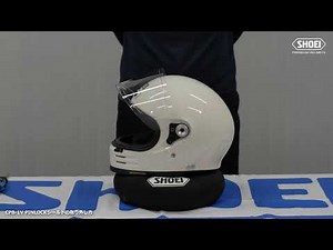 CPB-1V シールドの脱着方法【SHOEI公式】