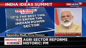 1.8K views · 26 reactions | Listen in to PM Modi's keynote address, as he shares his global vision at the India Ideas summit. | News18 | Facebook