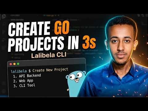 Build a Go Project in Seconds 🚀 | Lalibela CLI Full Showcase