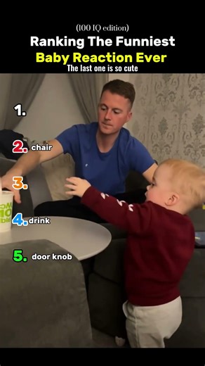 Ranking The Funniest Baby Reaction Ever (100 iQ Edition)