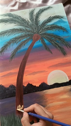 This Is Why I Love Painting 🎨💙 | Final Part #youtubeshorts #art