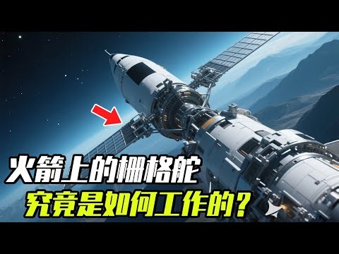 The grid rudder which can often be seen on rockets how does it work? [Science rocket uncle]