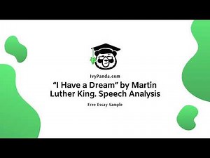 “I Have a Dream” by Martin Luther King. Speech Analysis | Free Essay Sample