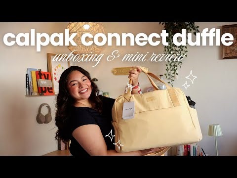 Unboxing Calpak Connect Duffle | Details and More!