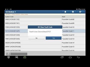 ABS Coding with Launch X431 PAD III on AUDI & VW