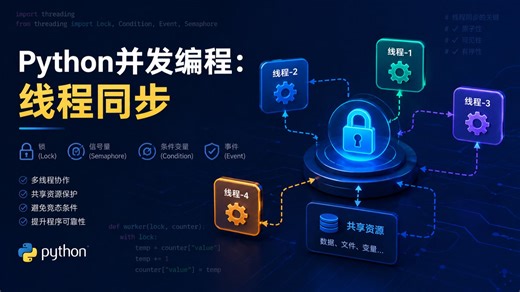 Python并发编程：线程同步