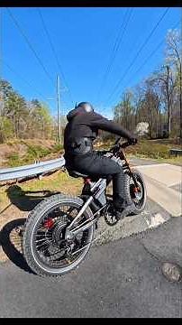 The Biggest Ebike in The World Aniioki A9 Pro Max GT 72V70Ah #shorts #aniioki #ebike #bikelife #diy