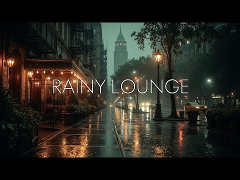 Smooth Jazz for Nighttime 🌙 Evening Relaxation & Cozy Urban Rain Ambiance