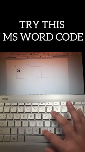 Stop typing manually❌️ and try this MS WORD CODE ✅️