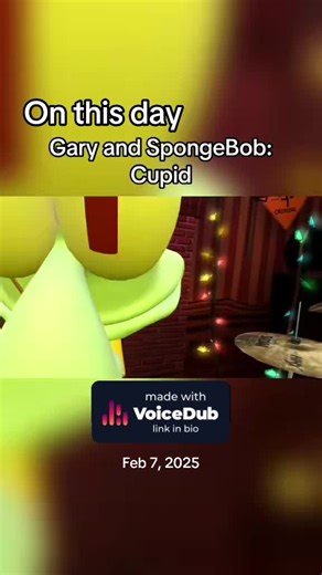 SpongeBob and Gary Cover Cupid by Fifty Fifty