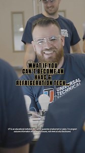 1.1K views · 78 reactions | Here’s one way to find out ️掠 Explore our hands-on HVAC & refrigeration training program! It can take just 9 months. | Universal Technical Institute | Facebook