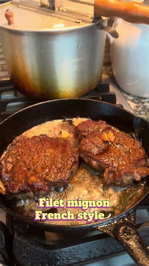 Filet mignon French style ￼